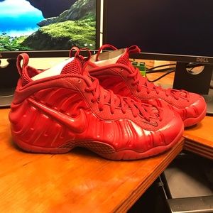 Nike Foamposite Red October 11.5